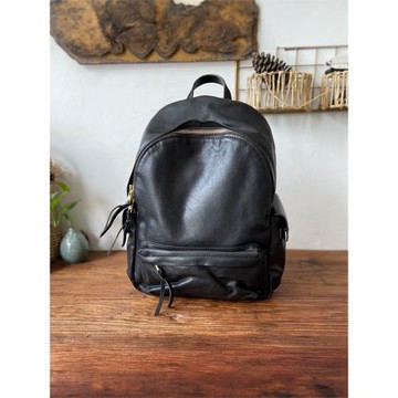 旅行背包復古手工男士雙肩包簡約新款輕便皮質大學生書包電腦包