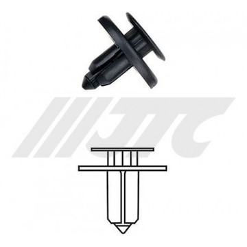【YOYO汽車工具】JTC-RD28 車用 塑膠扣 (100PCS) / TOYOTA 擋泥板 / 汽車用 塑膠粒