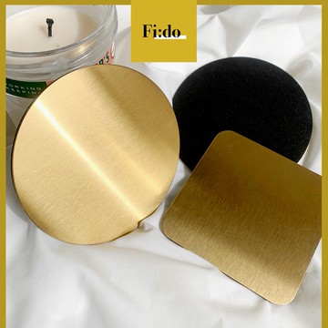 現貨供應｜美甲金屬調色盤 展示版 作品拍攝道具 擺設裝飾品 金屬幾何調色盤 展示板 調色板