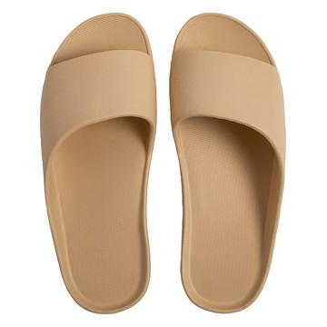 HOLA 和樂家居 EVA極緻輕盈拖鞋 24.5 x 9.5 x 7cm  S ( 22.5~24cm )  鵝黃  1雙