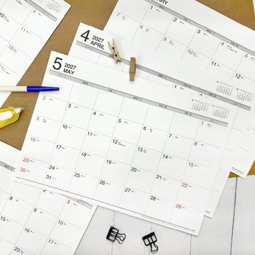 四季SEASON 2027年 桌曆 13K