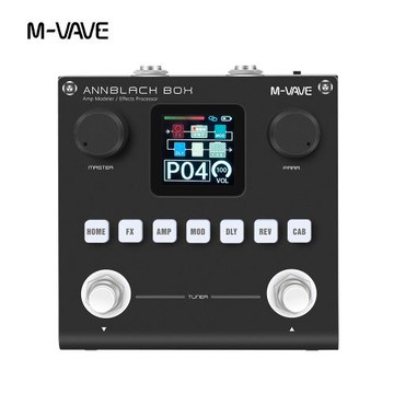 M-VAVE BLACK BOX 電吉他綜合效果器吉他貝斯音箱模擬效果器