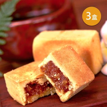 【鐵金鋼關廟鳳梨酥】原味鳳梨酥  3盒（10入／盒）