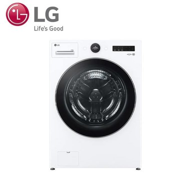LG 22公斤《蒸洗脫》AI DD蒸氣滾筒洗衣機WD-S22FW(冰瓷白)