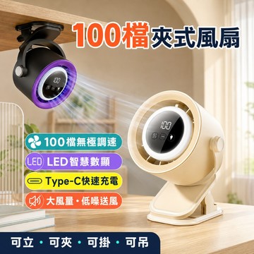 【隔日達+兩年保固】桌上型電風扇 可夾/立/掛/吊 嬰兒車風扇 推車電風扇 夾式電風扇 小型電風扇 充電風扇 渦輪風扇