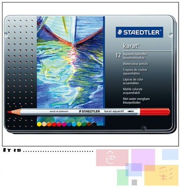 STAEDTLER 金鑽水彩色鉛組 12色MS125M12