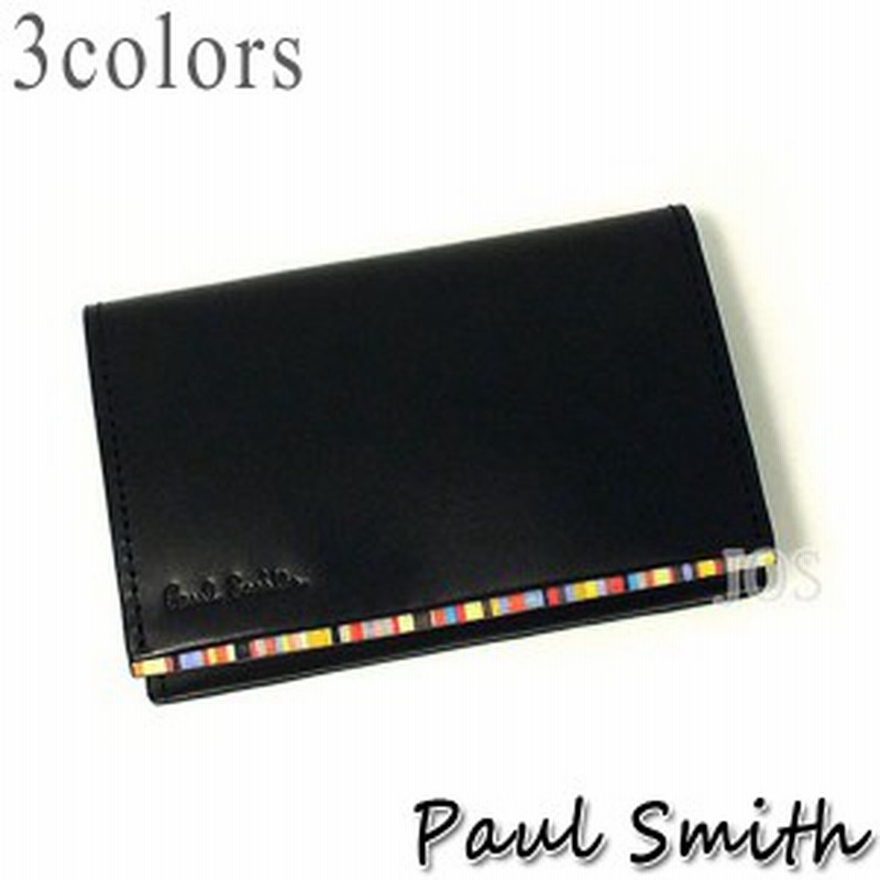 ポールスミス 名刺入れ カードケース 財布 メンズ Paul Smith ポールスミス ストライプポイント カードケース 全３色 P054nn 通販 Lineポイント最大1 0 Get Lineショッピング