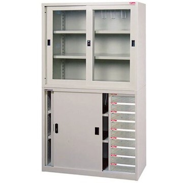 【文具通】SHUTER 樹德 MA-11809M 鐵門 資料櫃 出貨為商品圖片下層 A0680248【領券滿額再折千12/31止】