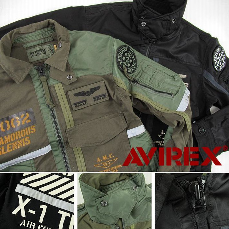 AVIREX アヴィレックス ミリタリージャケット COMBINATION MILITARY