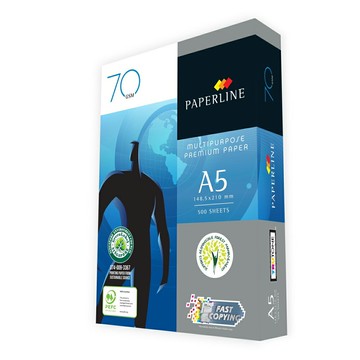 【史代新文具】PAPERLINE 70P A5 影印紙 (500張/包)