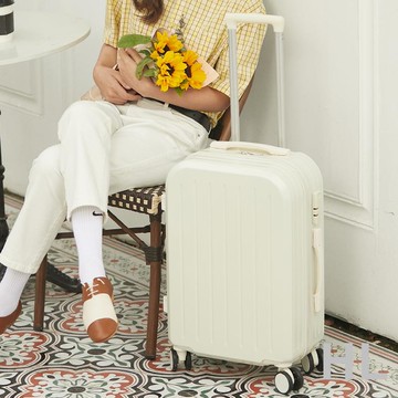 行李箱女拉桿箱新款高顏值學生20寸小型輕便登機大容量密碼旅行箱