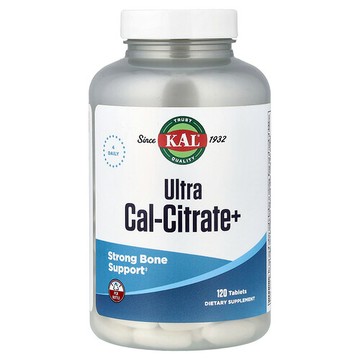 KAL, Ultra Cal-Citrate+，120 片