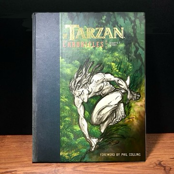 ◤絕版稀有 迪士尼原畫設定集 限量日本印刷《泰山The Tarzan Chronicles》Hyperion（1999）