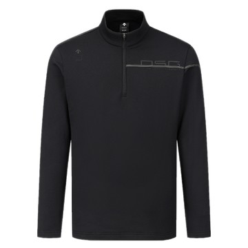 DESCENTE GOLF 迪桑特 HALF ZIP-UP LONG-SLEEVED T-SHIRT 男士 半開衫高領上衣