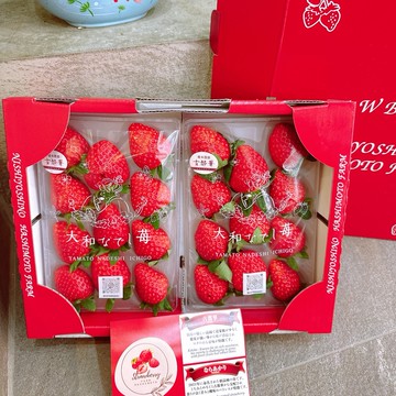 【帕查嬤嬤】🇯🇵日本 奈良之光 限量款《夢幻品種》古都華 草莓｜日本草莓禮盒