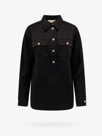 Shirt with gold metal buttons - MICHAEL KORS - gender_Woman