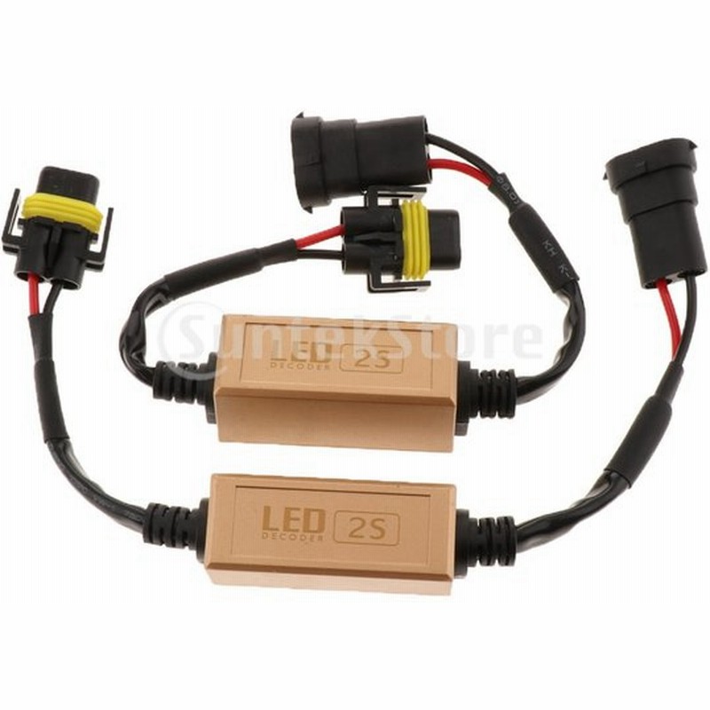 H11 Ledヘッドライトキャンバスエラーフリーアンチフリッカー抵抗キャンセラデコーダ 通販 Lineポイント最大0 5 Get Lineショッピング