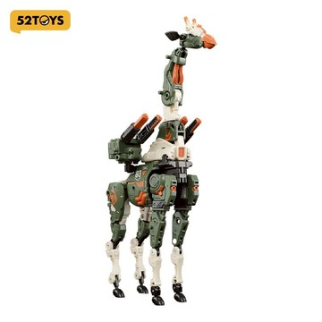 52TOYS 猛獸匣系列 BB-69月遊神（長頸鹿）機甲變形可動人偶便攜模型