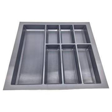 AGOfORM 刀叉盤 適用於寬度 600mm 抽屜 556.51.246 尺寸 530 x 483mm  深灰色  1個