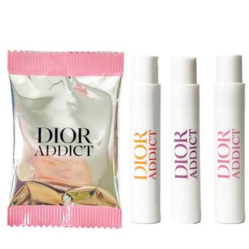 DIOR 迪奧 癮誘粉漾香氛針管3入組 - 玫瑰+蜜桃+莓果