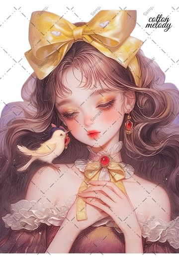 原創貼紙 no.709 人物貼紙 原創設計貼紙 人物貼紙 女孩貼紙 原創人物貼紙