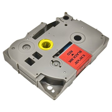 NEXTPAGE 副廠標籤帶 TZ-421 Brother 標籤機適用 9mm 紅底黑字