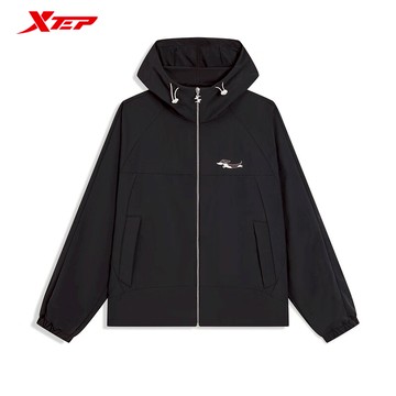 【特步 xtep】范丞丞親設款 | 情侶戶外運動時尚百搭簡約風衣