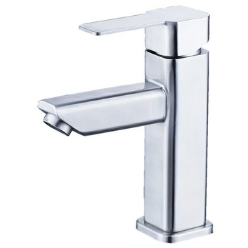 【黛琍居家】SUS304不銹鋼面盆龍頭 抗菌防指紋 浴室面盆龍頭  (38C-B131) 免運