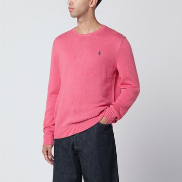 Light red cotton sweater