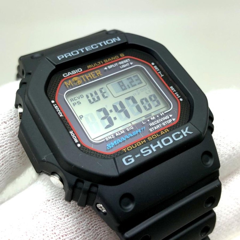 G-SHOCK ジーショック CASIO カシオ 腕時計 GW-M5610UMOT21-1JR マザー MOTHER ほぼ日 別注 コラボ  電波ソーラー 【ITB0DUDU46BO】 | LINEブランドカタログ