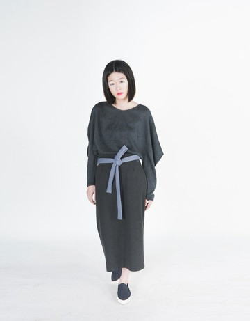 Daphne 鏤空高腰長窄裙