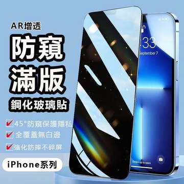 台灣現貨 防窺滿版 玻璃貼iPhone11 12 13 14 15 16 17promax 7 8 SE2 XR 保護貼