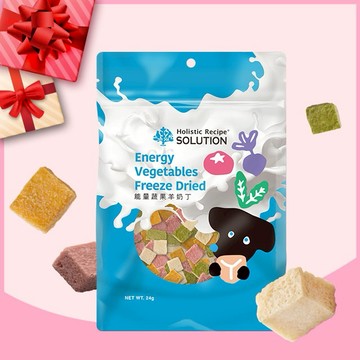 【耐吉斯】犬用凍乾-能量蔬果羊奶丁 24克(狗零食)