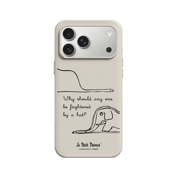 iPhone 17 Pro Max SolidX 貝殼灰 - Le Petit Prince 小王子 - 這不是一頂帽子