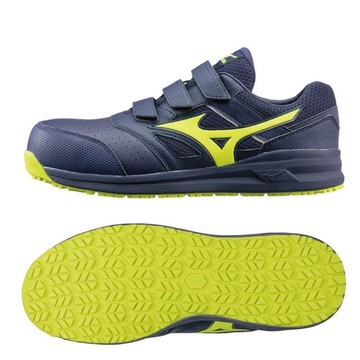 零碼出清 美津濃 MIZUNO 魔鬼氈 輕量透氣耐磨耐滑 塑鋼安全鞋 安全鞋 工作鞋 防護鞋 塑鋼鞋