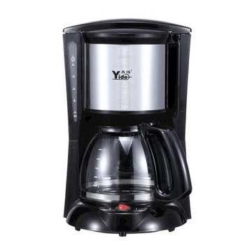 易得（YIDE）美式咖啡機家用半自動煮咖啡壺燜茶壺快速泡茶玻璃茶