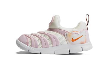 TD NIKE DYNAMO FREE SE SHOES WHITE PINK