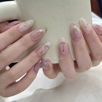 💕加一新創作😍貓眼波點立體小櫻桃美甲ins風高級氣質輕奢顯白氛圍感手工穿戴甲穿戴甲