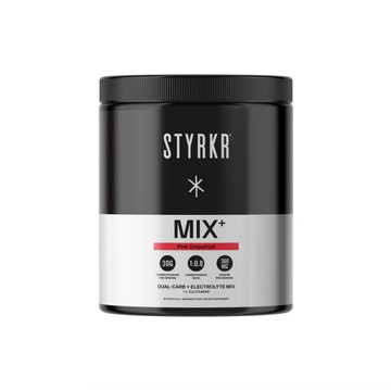 [STYRKR] MIX+雙碳水電解質能量沖泡飲 - 葡萄柚 / 萊姆薄荷風味 (555G)/罐-葡萄柚風味