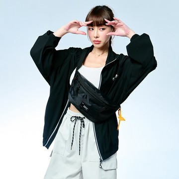 【MAJOR MADE】防潑水橘標網袋腰包