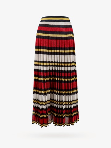 Lurex skirt with striped motif - GUCCI - gender_Woman