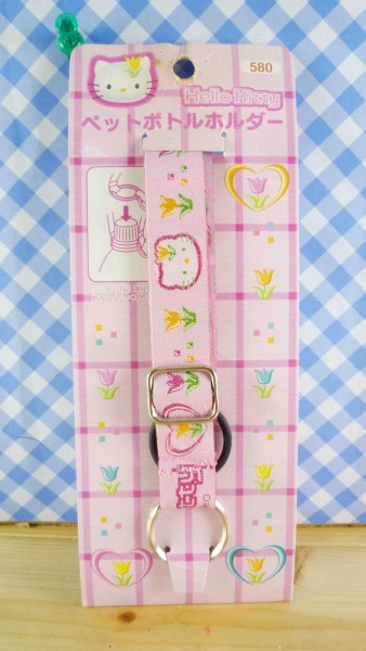 【震撼精品百貨】Hello Kitty 凱蒂貓~HELLO KITTY寶特瓶吊帶-鬱金香