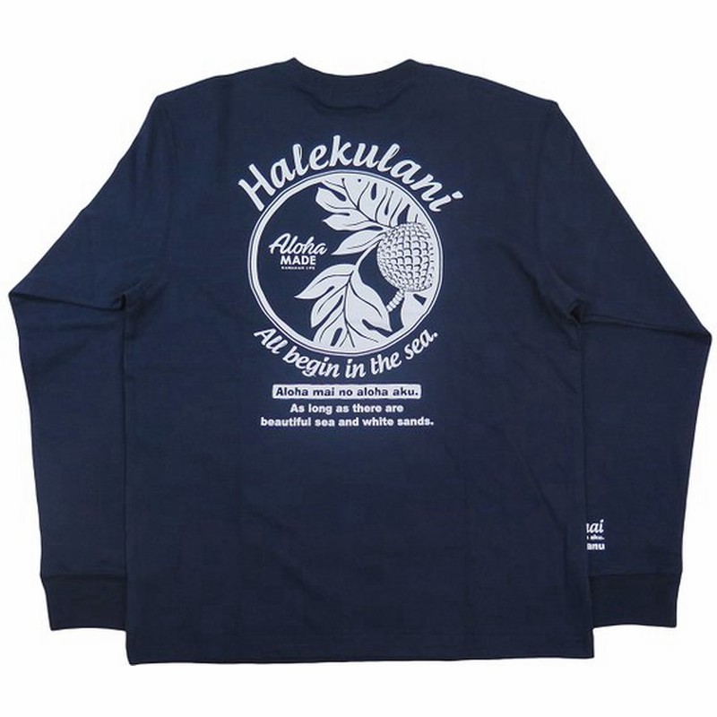 長袖 Tシャツ メンズ ロンt 長袖tシャツ フララニ ハワイ ハワイアン雑貨 メンズ ネイビー 214hu1lt048 サーフブランド ハワイアン 雑貨 通販 Lineポイント最大0 5 Get Lineショッピング