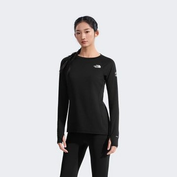 The North Face W SUMMIT PRO 120 CREW - AP 女 壓縮衣長袖 NF0A8H9ZJK3