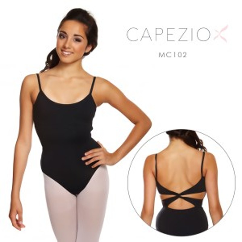 Capezio カペジオ ツイストバック キャミソールレオタード MC102