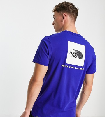 The North Face Vertical Topographic Back Print T-Shirt In Grey Exclusive At  ASOS