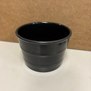 美耐皿黑色湯碗【大正餐具批發】貓咪喝水碗 黑碗 美耐皿碗 花盆 貓咪水碗 寬口盆 湯碗 黑色杯子 水杯 《出清專區》