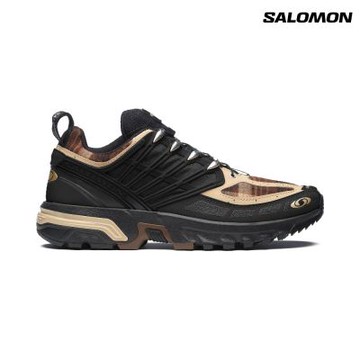 【Salomon索羅門】ACS PRO HOLIDAY 運動鞋 黑/灰褐/銀