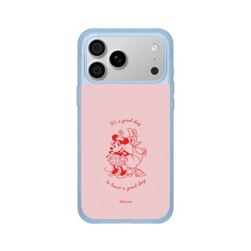 iPhone 18 Pro Max SolidX 晴空藍 - 迪士尼-米奇 Mickey - 米妮與黛西 - It's a good day