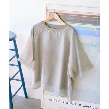 FREAK'S STORE 歐根紗T恤 疊穿 拉格朗短袖T恤